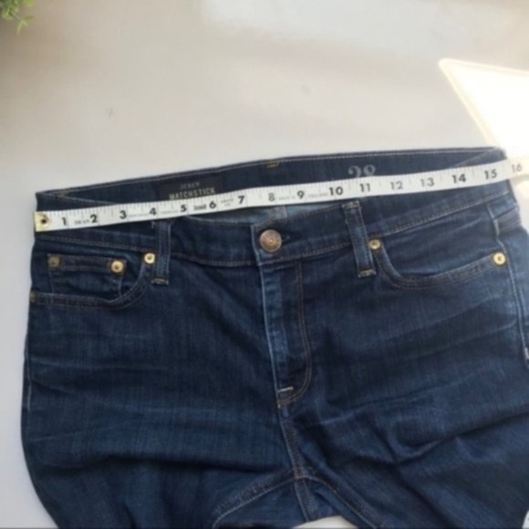 J. Crew | Matchstick Dark Wash Jeans Sz. 28 - Picture 7 of 8